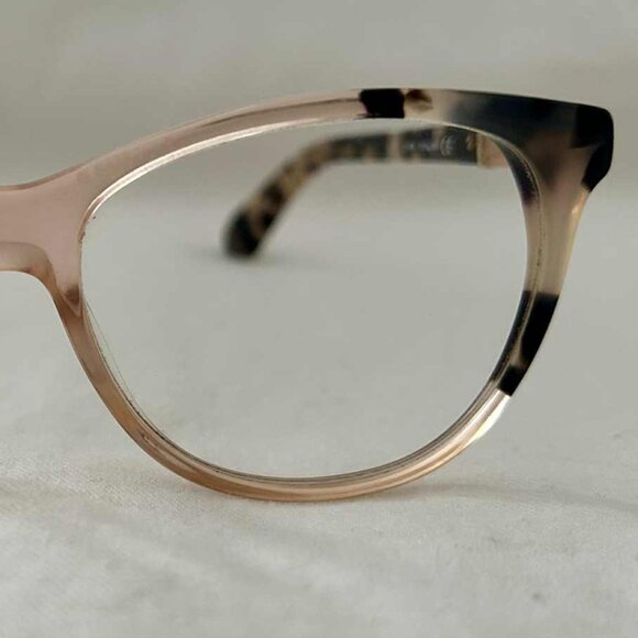 Kate Spade Johanna Blush Tortoise Cat Eye Eyeglass Frames With Case - Picture 8 of 11